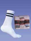 crew socks with strips
